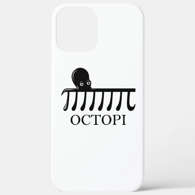Octopi - Funny Pi Octopus Math Case-Mate iPhone Case (Back)
