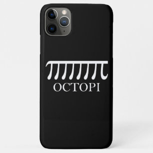 Octopi - Funny Pi Octopus Math iPhone 11 Pro Max Case