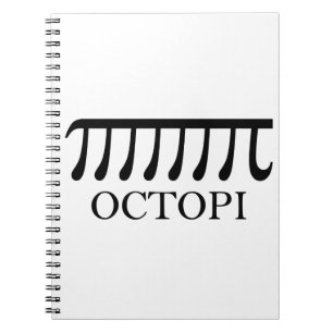 Octopi - Funny Pi Octopus Math Notebook