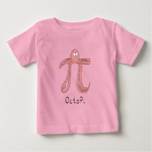 Octopi Pi Cute Math Pi Day Kid's Baby T-Shirt