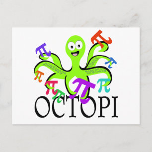 Octopi Postcard