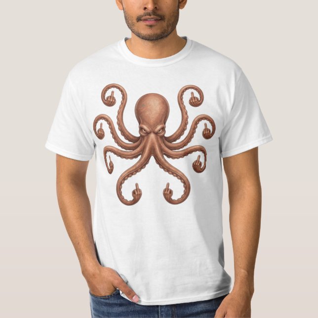 Octopissed  T-Shirt (Front)