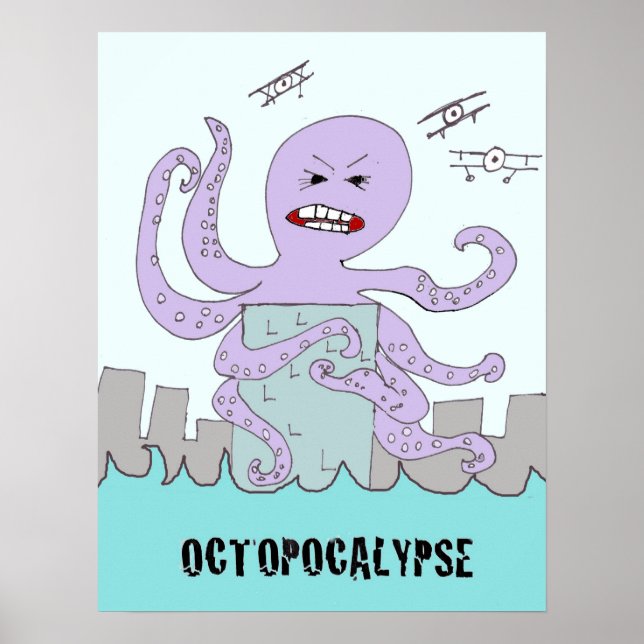 Octopocalypse Poster (Front)