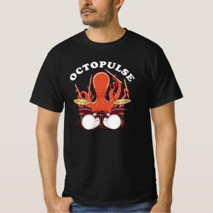 Octopulse Octopus Drummer T-Shirt