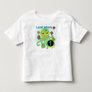 Octopus 1st Birthday T-shirts and Gifts
