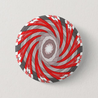 Octopus 6 Cm Round Badge