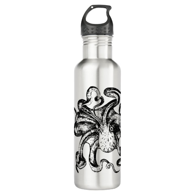Octopus 710 Ml Water Bottle (Front)