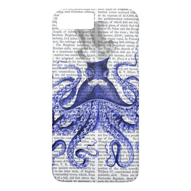 Octopus About Town Case-Mate iPhone Case (Back)