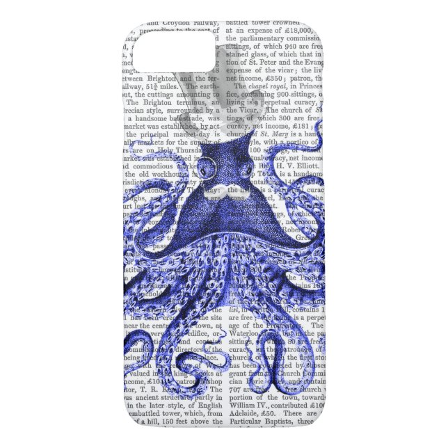 Octopus About Town Case-Mate iPhone Case (Back)