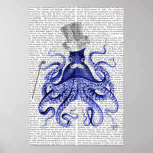 Octopus About Town Poster