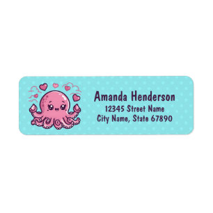 Octopus Address Labels