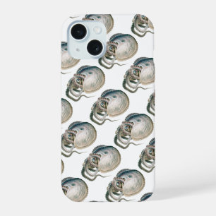 Octopus Argonaut, Vintage Marine Life Animals iPhone 15 Case