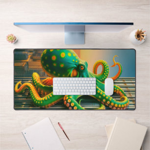 Octopus Art Desk Mat
