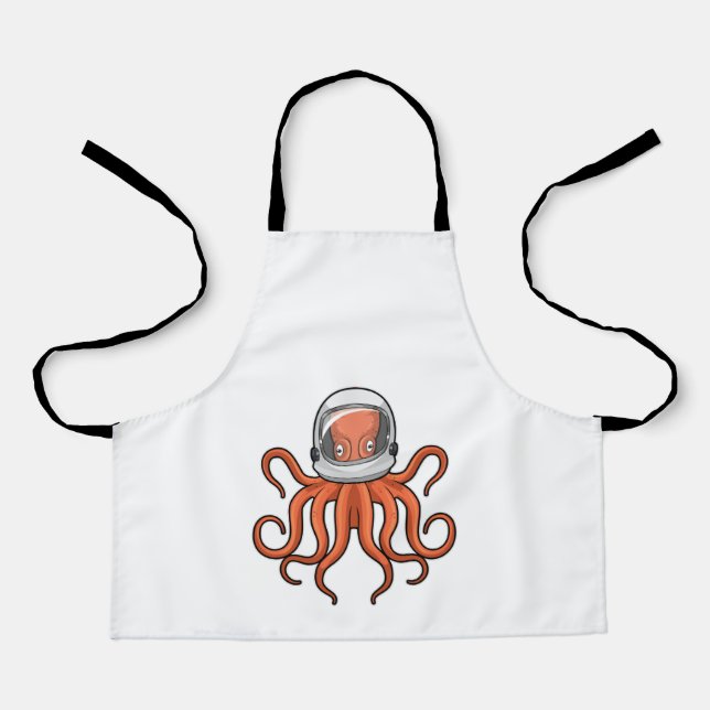 Octopus as Astronaut Apron (Front)