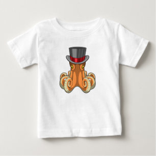 Octopus as Gentleman with Top hat