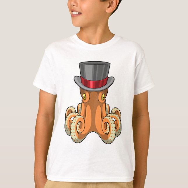 Octopus as Gentleman with Top hat (Front)