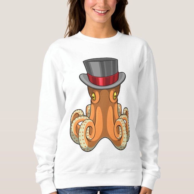 Octopus as Gentleman with Top hat (Front)
