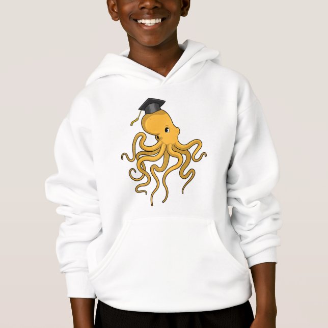 Octopus as Student with Diploma (Front)