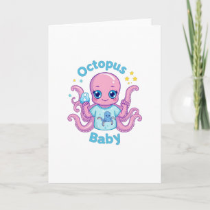 Octopus Baby Greeting Card