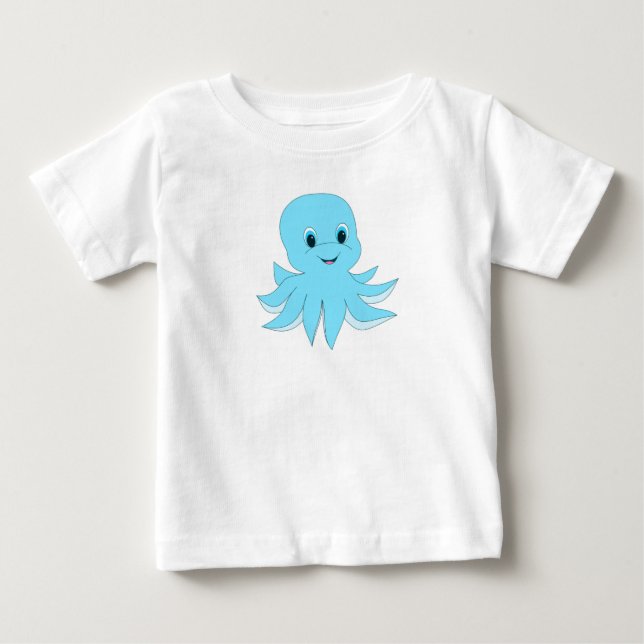 Octopus Baby T-Shirt (Front)