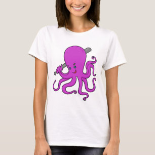 Octopus Baseball Baseball bat T-Shirt
