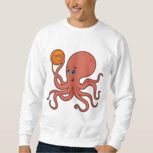 Octopus Basketball player Basketball Sweatshirt