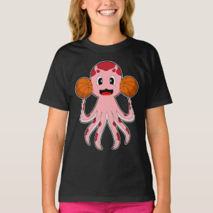 Octopus Basketball player Basketball T-Shirt