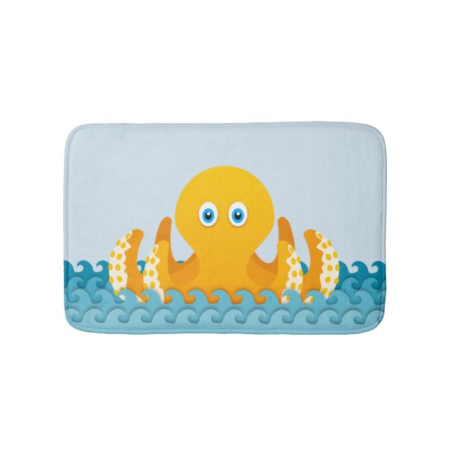 Octopus Bath Mat (Front)