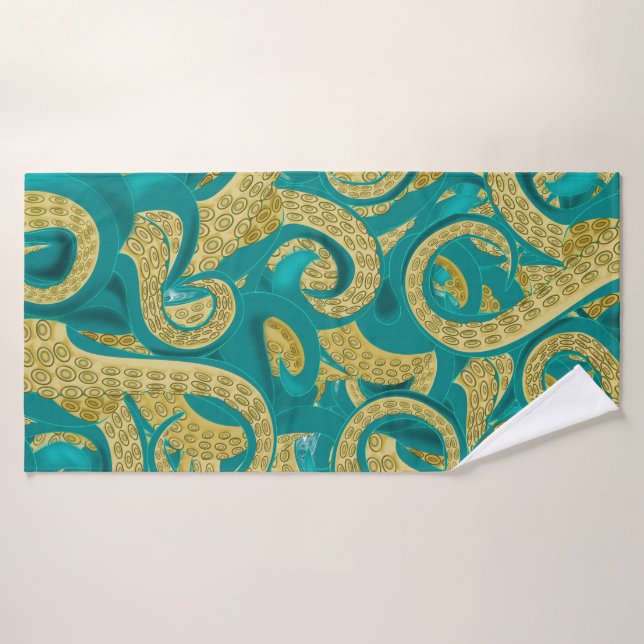 Octopus Bath Towel (Bath Towel)