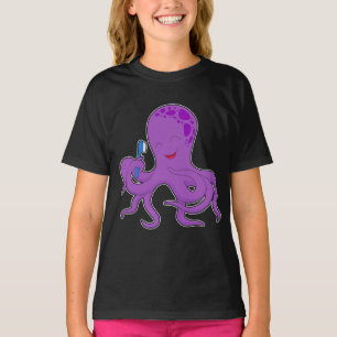 Octopus Brush teeth Toothbrush T-Shirt