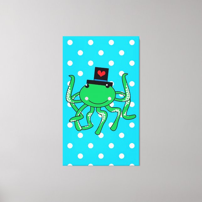 Octopus Canvas Print (Front)