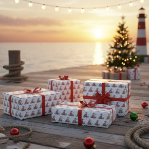 Octopus Christmas Joy Wrapping Paper