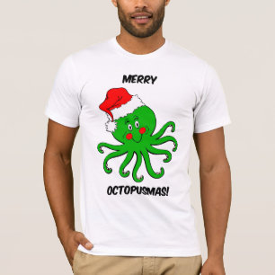 Octopus Christmas T-Shirt