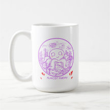 Octopus Coffee Mug Gift Cute Octopus Lover cup