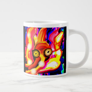 octopus cool art  Two-Tone coffee mug