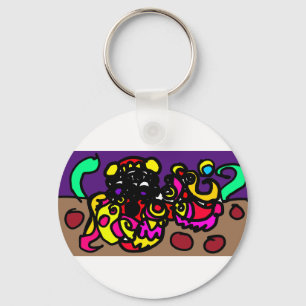 Octopus cool style key ring