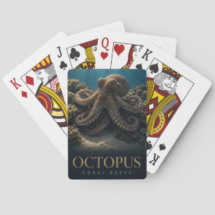 Octopus Coral Reefs Wildlife ANIMAL Playing Cards