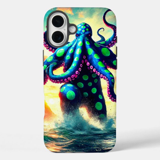 Octopus Creature Phone Case (Back)