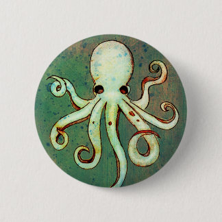 Octopus Cthulhu 6 Cm Round Badge