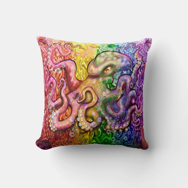 Octopus Cushion (Front)