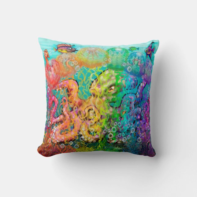 Octopus Cushion (Front)