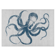 octopus cutting board