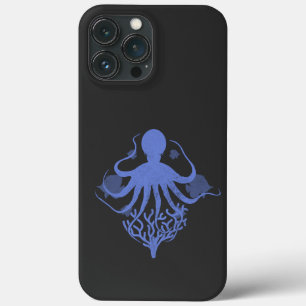Octopus (dark background) iPhone 13 pro max case
