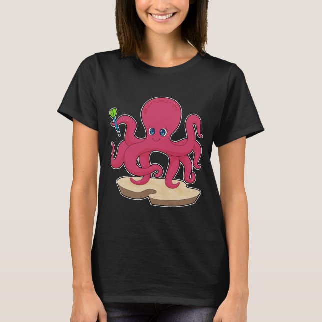 Octopus Darts Dart T-Shirt (Front)