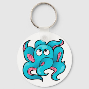 Octopus Design Key Ring