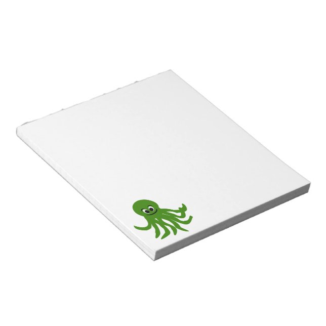 Octopus Design Notepad (Angled)
