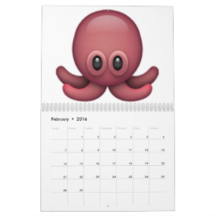Octopus - Emoji Calendar