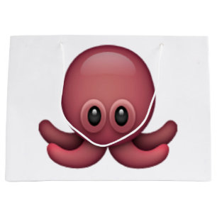 Octopus - Emoji Large Gift Bag