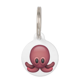 Octopus - Emoji Pet Tag
