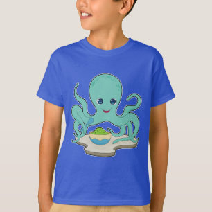 Octopus Food Bowl T-Shirt